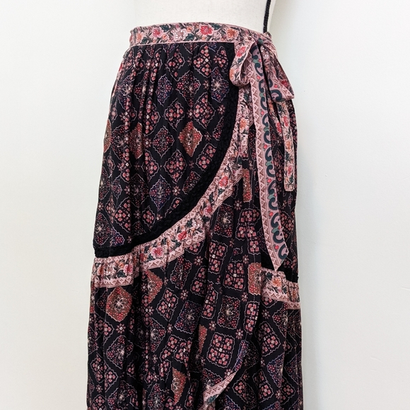 Tulle & Batiste Amira Castaway Wrap Skirt, Size XS - Picture 5 of 8